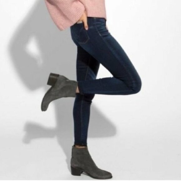 Dolce Vita Cassius Bootie Ankle Boot Slate Gray Back Zipper Women's Size 7 - Picture 6 of 6